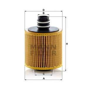 Фильтр масляный MANN-FILTER HU 8006 Z